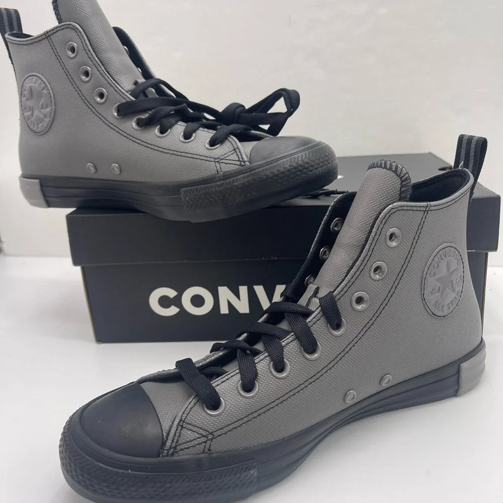 Converse charcoal high